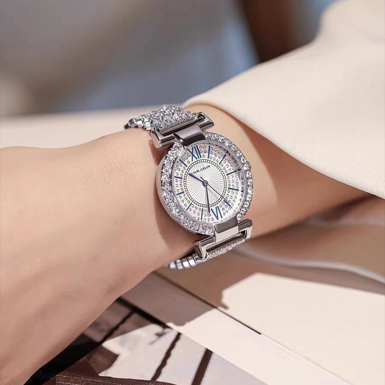 Full-Diamond Luminous Water-Resistant Watch