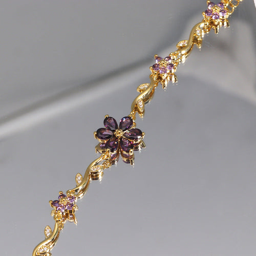 Blooming Color Crystal Bracelet
