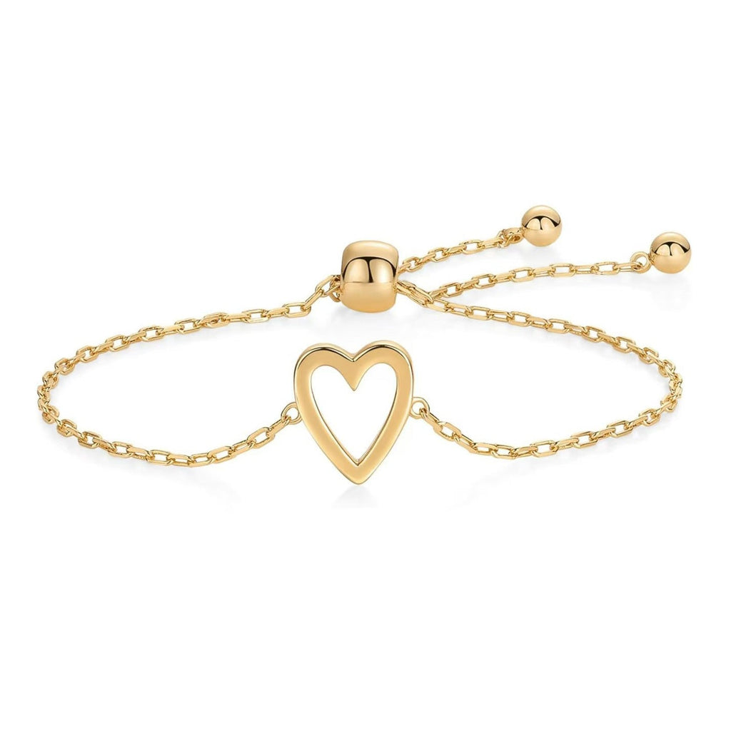 2 Pieces Matching Heart Bracelets – BFF & Mother Daughter Set