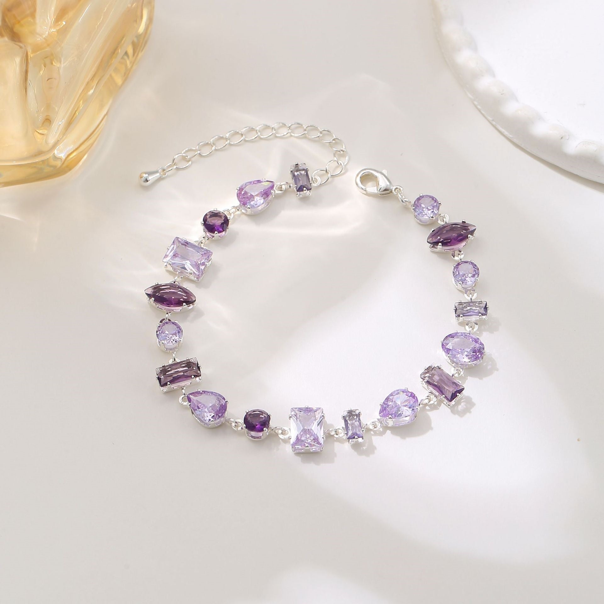 Colorful Multi-Cut Gema Bracelet