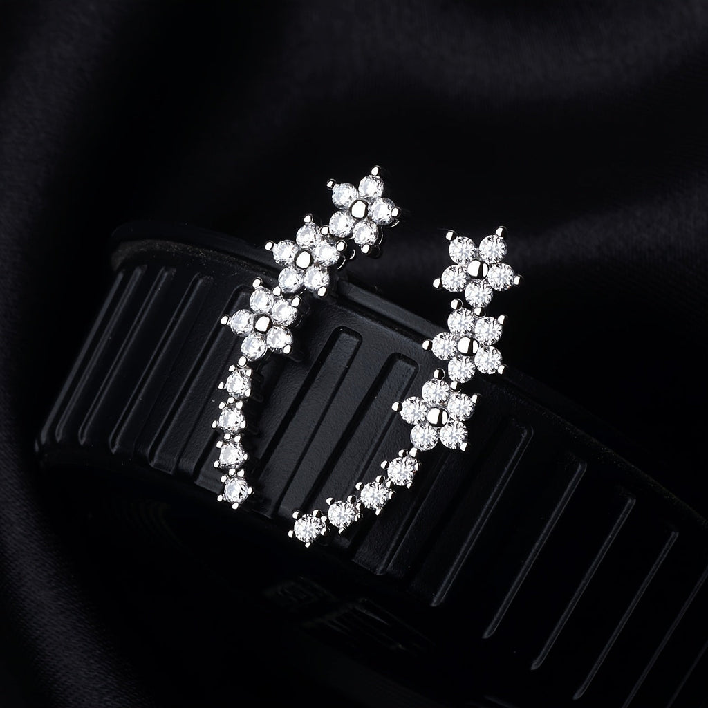 Aretes florales atemporales