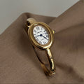 Elegant Oval Shaped Vintage Watch