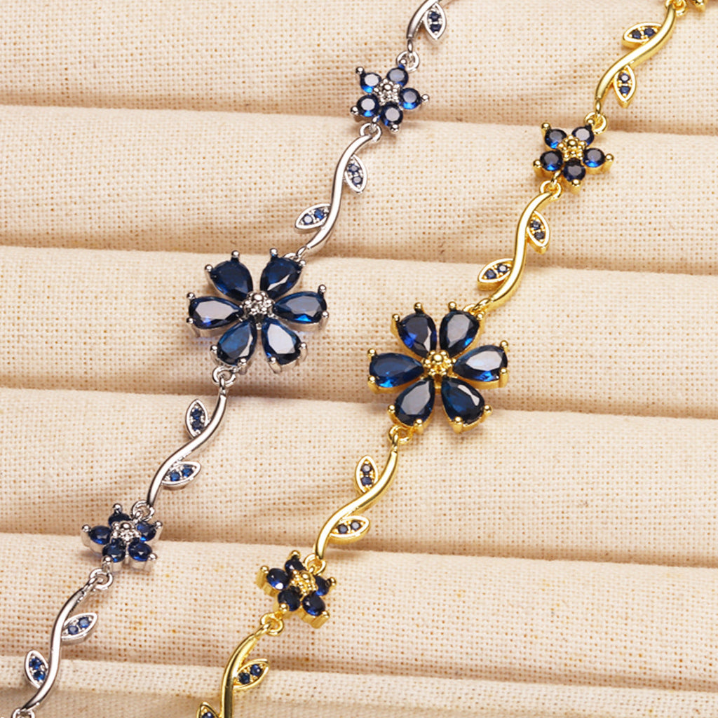 Blooming Color Crystal Bracelet