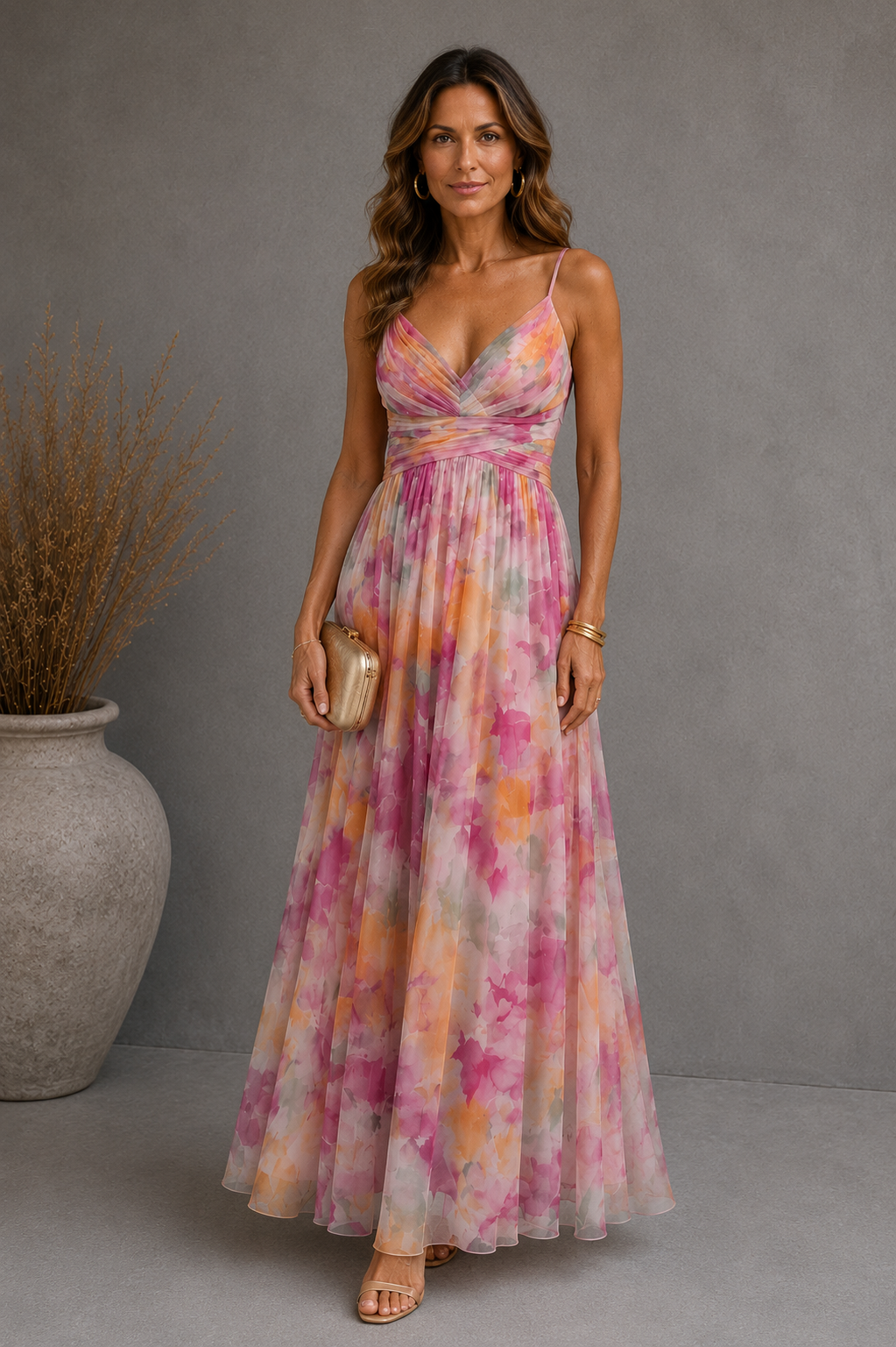 Isabella™ | Vestido Maxi Envolvente