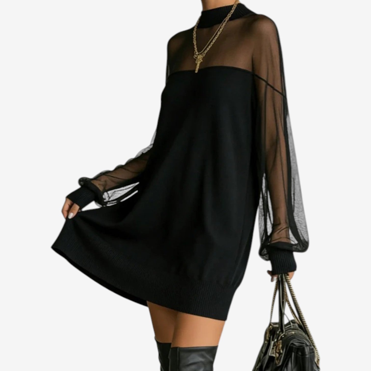 Antonella™ vestido corto velado