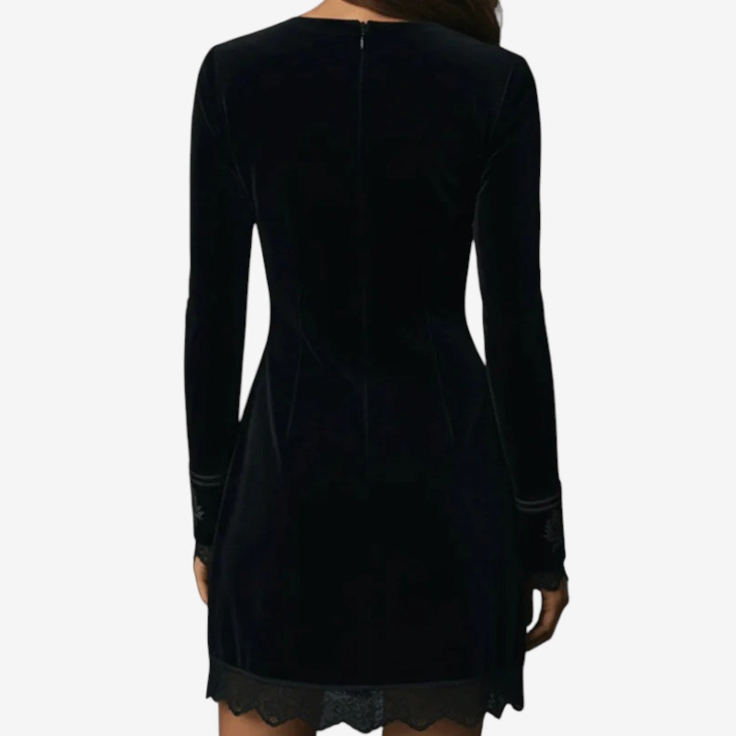 Vitali™ Vestido de terciopelo